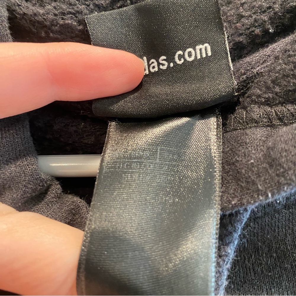 Adidas Black Nebraska Hoodie - Picture 5 of 6